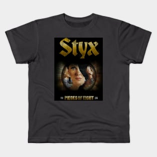 Styx - Pieces Of Eight Vintage Kids T-Shirt